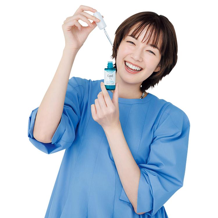 佐藤栞里 キュレル
潤浸保湿 角層深部バリア美容液