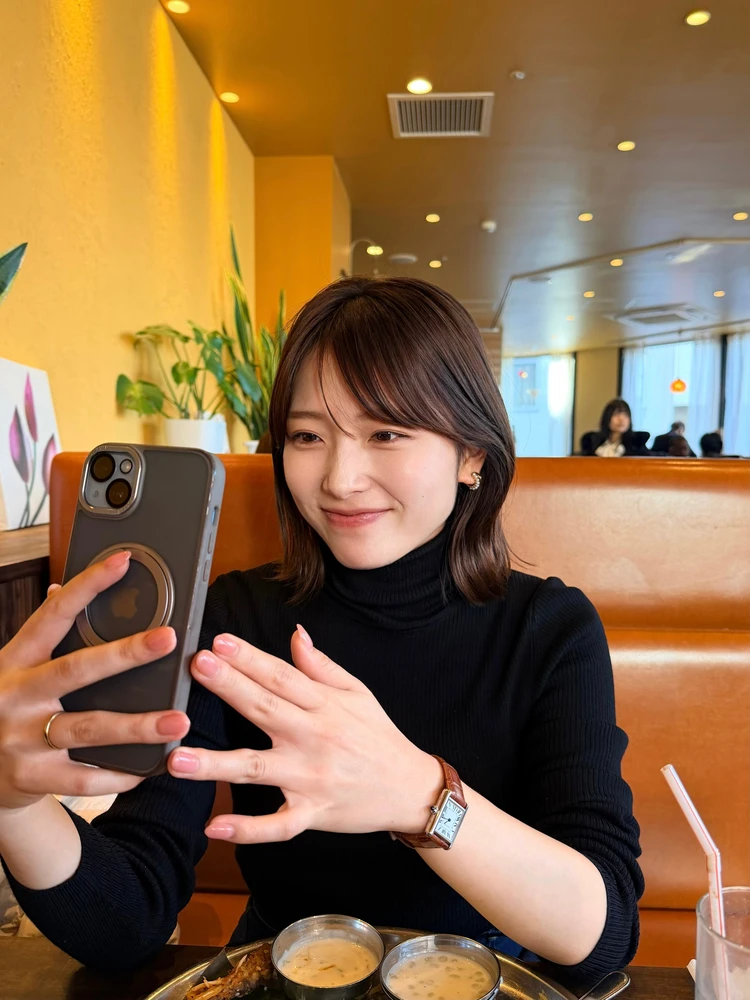 ナチュラルにつけるとこんなに馴染みます