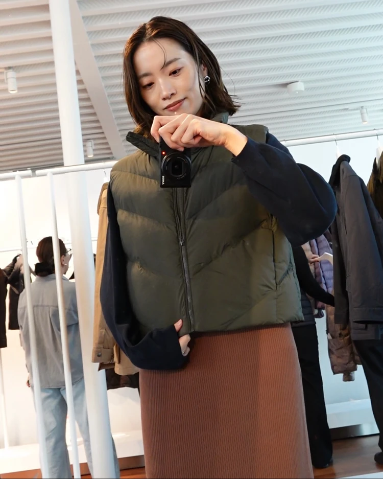 ユニクロ UNIQLO パフ展 パフテック アウター 原宿 無料 体験 イベント 限定 PUFFTECH クロップドベスト