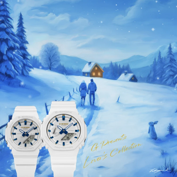 ジープレゼンツ ラバーズコレクション 冬季限定ペアウオッチ