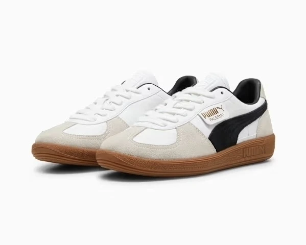 プーマ　パレルモ LTH　PUMA White-Vapor Gray-Gum
