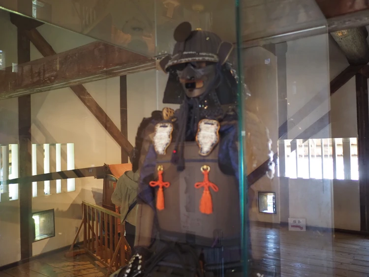 上田城 櫓内展示