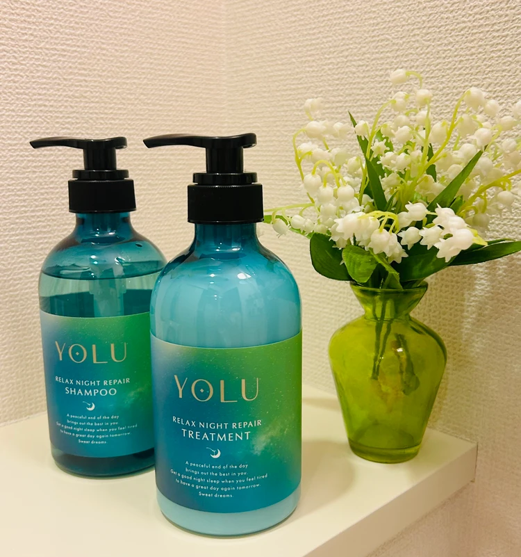 YOLU「ナイトトリーツサマーコレクション」｜リラックスナイトリペア（シャンプー・トリートメント）