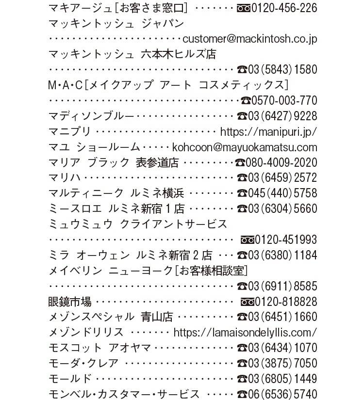 2026年6月号 Shop List_7