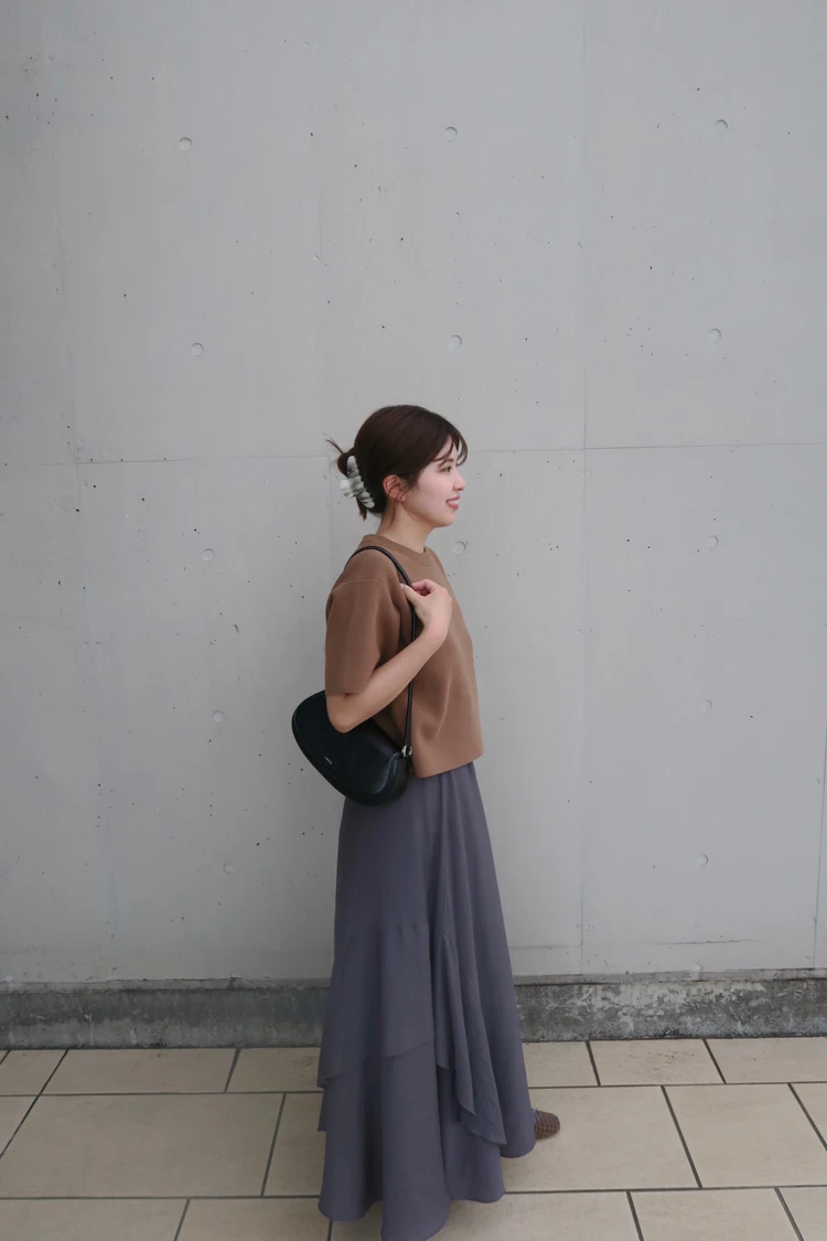 秋のUNIQLOブラウンコーデ#ファッション部_4