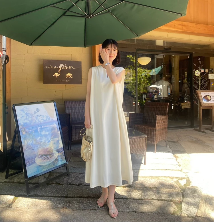 ［¥4,991］一枚でサラッと決まる！URBAN RESEARCHのカットミラノノースリワンピースが今の時期にぴったり_2