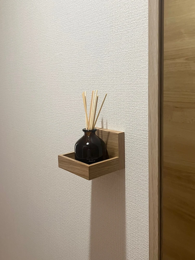 無印良品　壁に付けられる家具　トレー