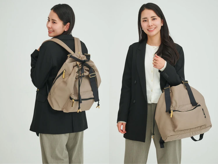 【最新】通勤＆休日に大活躍！ 大人女子向け「2wayバッグ」6選。 きれいめ、通勤、アウトドア…シーンを選ばず使いやすい！