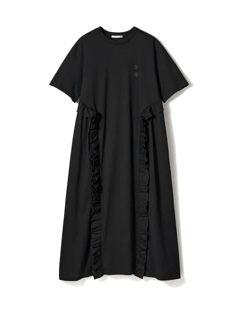 ユニクロ アンド セシリー バンセン フリルTワンピース¥3990