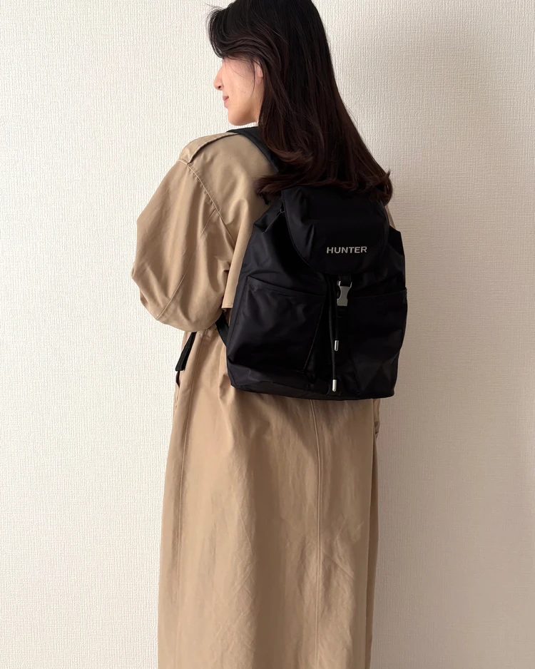 通勤にちょうどいいサイズ！HUNTERのミニバックパック【バイラーズ通勤リュックQ&A】_4