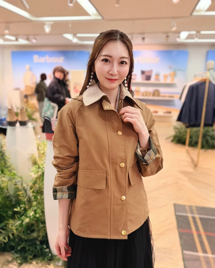 【Barbour展示会】2026春夏♡新作アウター試着レポ_3