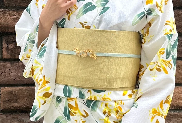 ふりふ帯留「胡蝶蘭」