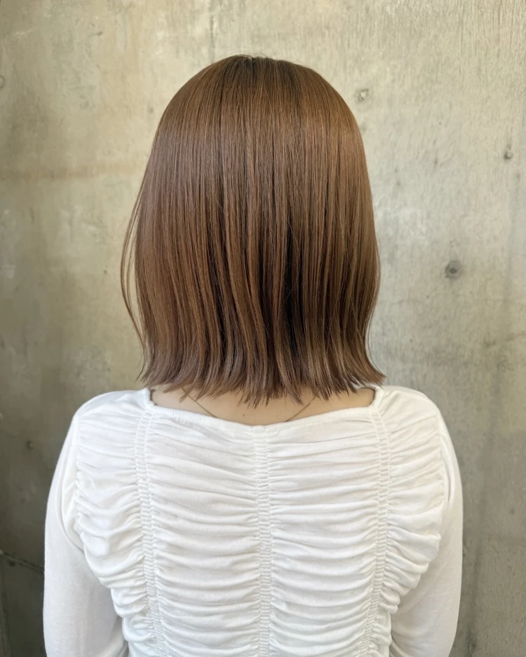 30代 髪型・ボブのバック