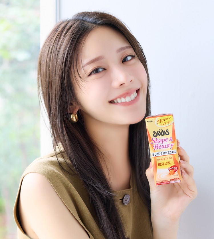 ザバスのシェイプ＆ビューティなら 働きながらプロテイン習慣が続く！