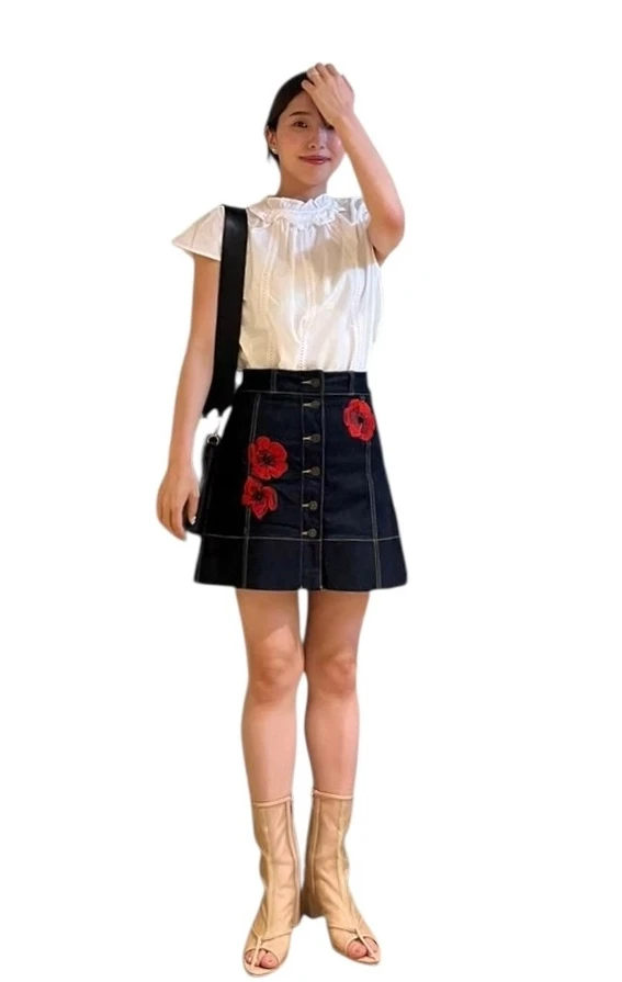 デニムスカート、ケイトスペードデニムスカート