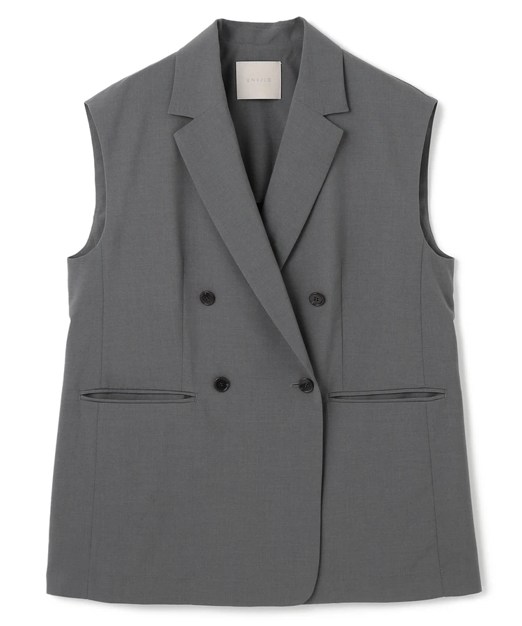 アンフィーロ TENNEN TOUCH テーラードジレ ¥11990