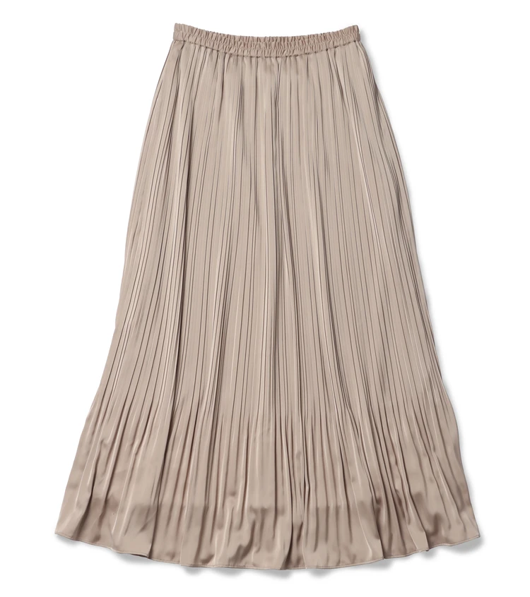 スーツスクエア サテンプリーツスカート ¥6589