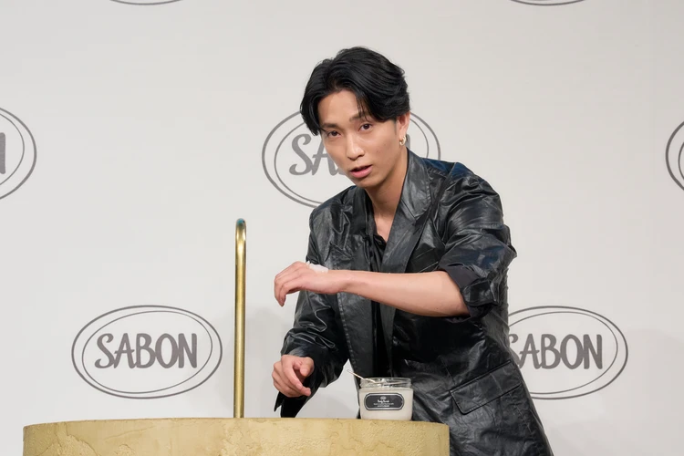 アンバサダー就任 田中樹 SABON