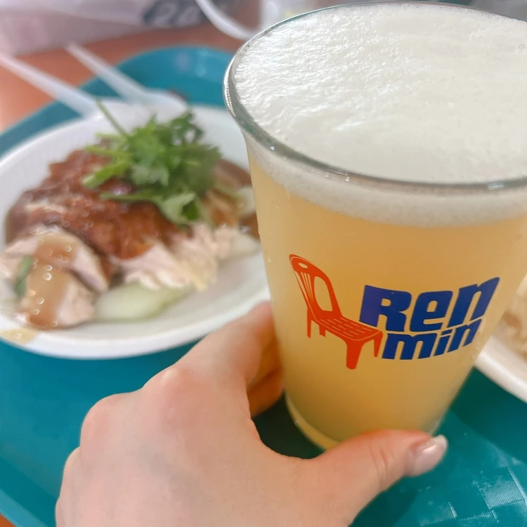 シンガポール旅行「マックスウェルフードセンター 天天海南鶏飯」