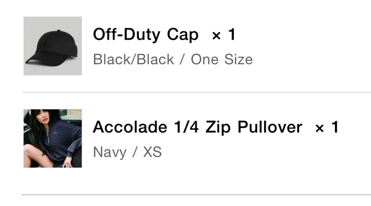 alo yoga購入品【世界的トレンドスポーツウェア】30%オフで買ったもの_2