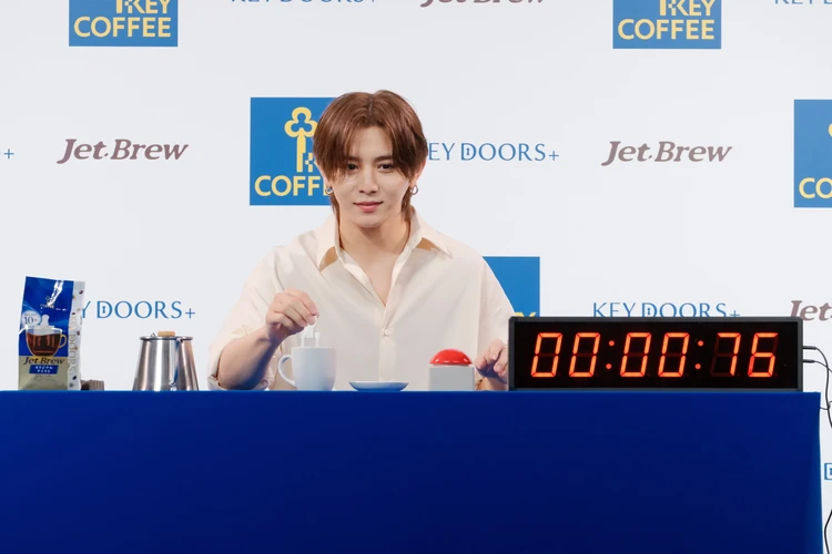【キーコーヒー】山田涼介さんが「KEY DOORS+」ブランドアンバサダーに就任! 「10秒」チャレンジで記録したタイムは?