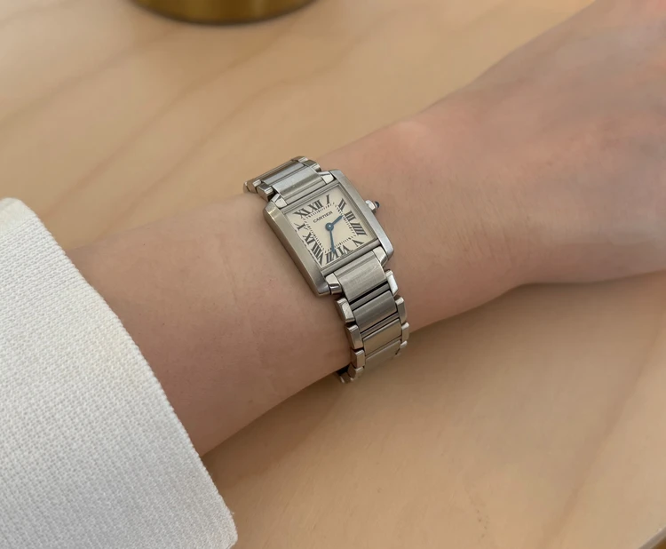 【カルティエ・タンクフランセーズ】叔母から譲り受けた一生モノの時計。30代におすすめな理由。#ファッション部_2