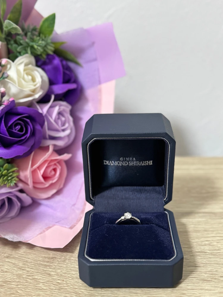 銀座ダイヤモンドシライシ ブライトボヤージュ エンゲージリング 婚約指輪