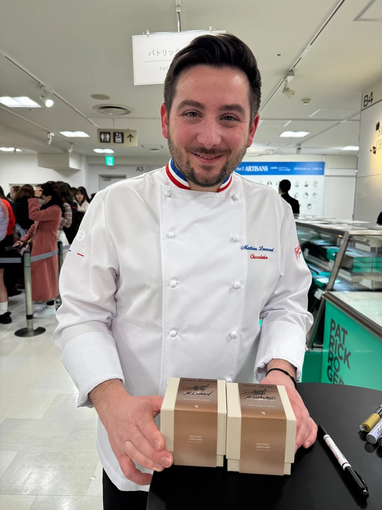 MATHIEU LERENARD サロショ サロン・デュ・ショコラ