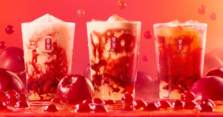 りんごとクランベリーラインナップ