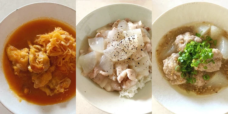 【長谷川あかりのご自愛ごはん】旬の大根を使った簡単レシピ3選! 今晩のメインおかずにおすすめ