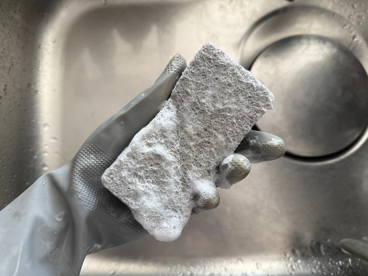 無印良品 泡立てたウレタンフォームスポンジの写真