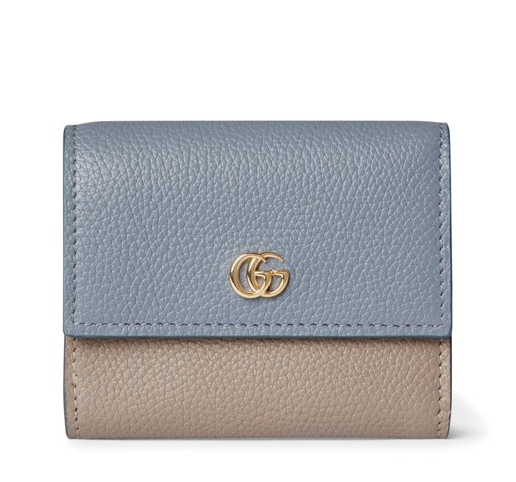 「GUCCI（グッチ）」の財布「ダブルG バイカラー ミニ ウォレット」