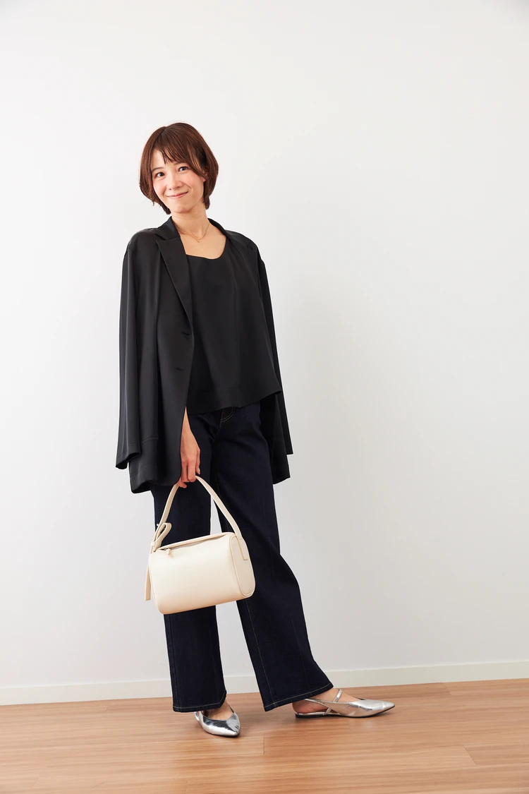 PLST プラステ サテン HARUNOBUMURATA コラボアイテム 通勤服