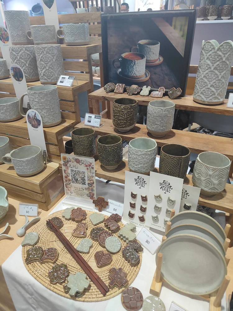 Craft Bangkok　陶器　タイ　ハンドメイド