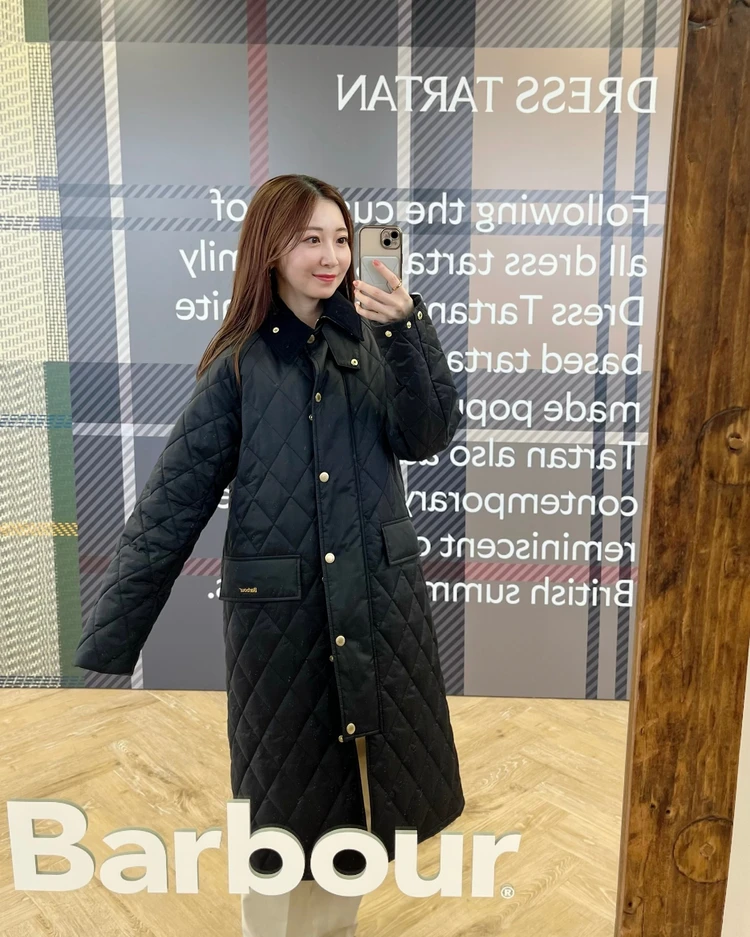 Barbour　バブアー　2025AW　ダウンコート　試着
