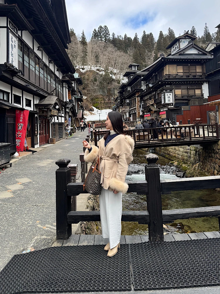 【銀山温泉】週末は残雪が映える温泉旅行へ【藤屋】_1_1