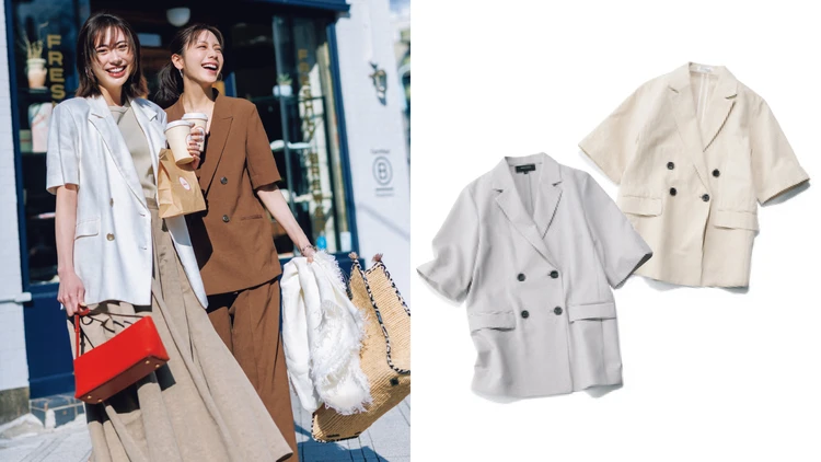 【2026最新】半袖ジャケット4選！きちんと見えして仕事服のマンネリを解消してくれるこの夏の新勢力