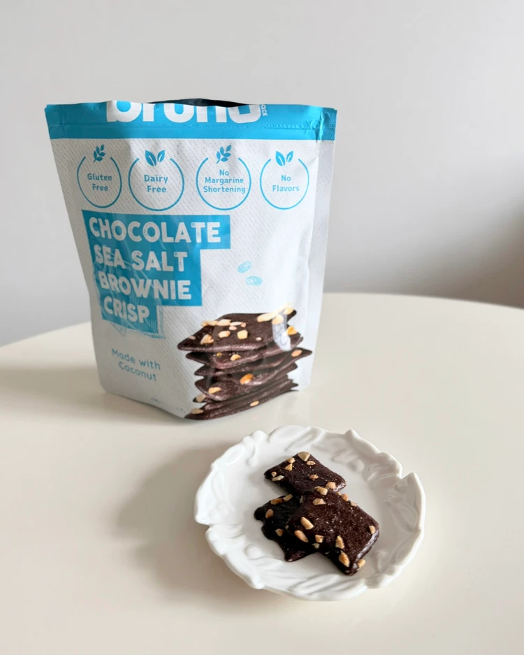 brunosnack クリスピーシーソルトブラウニー コスメキッチン グルテンフリー ブルーノスナック 健康 チョコレート