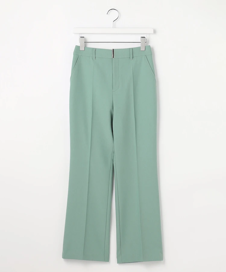エニィ スィス 褒めらレディシリーズ セミフレアパンツ ミント