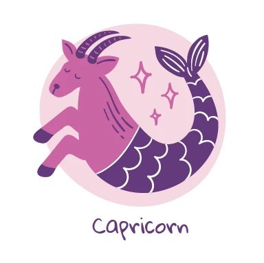 山羊座のイラスト