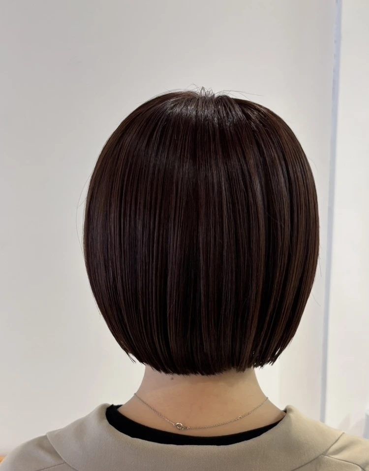 30代 髪型・ボブのバック