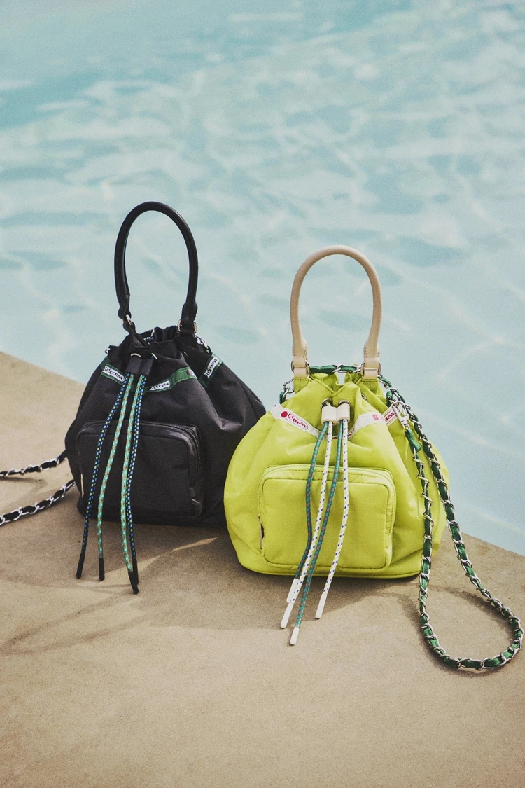 レスポートサック アトリエ　DBL Drawst Chain Bag