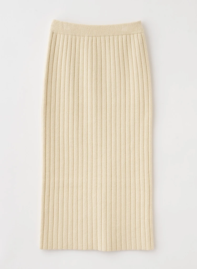 ルーニィ ブークレニットタイトスカート ¥22000