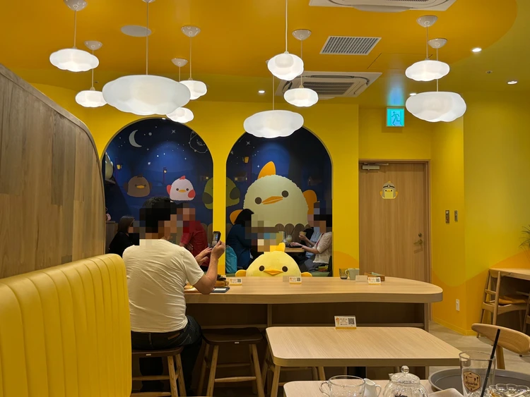 店内にもぴよりんがいます