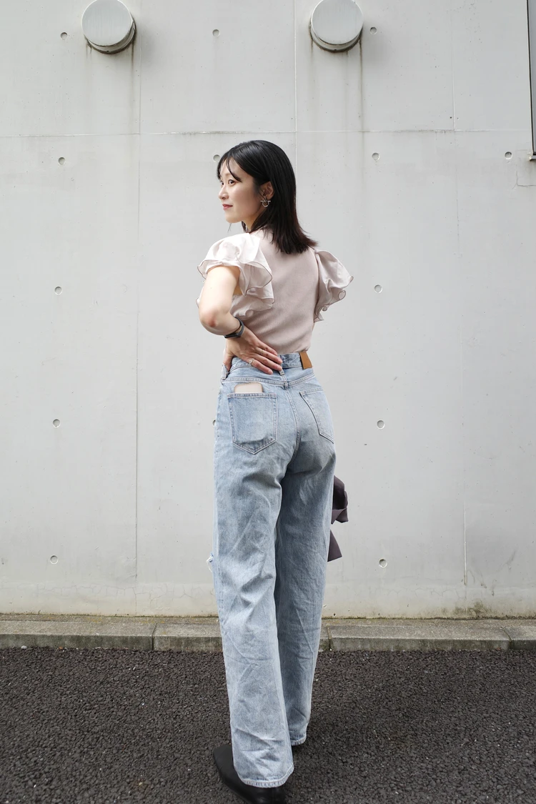 休日デニム率99%な私の【人生デニムコーデ】#ファッション部_2