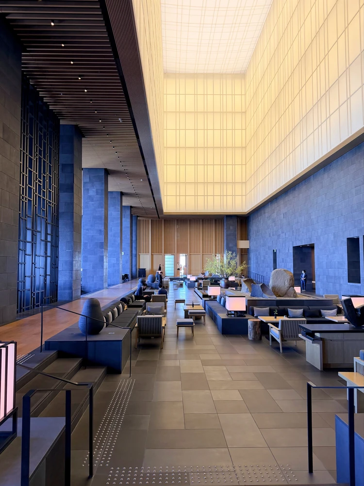 アマン東京　amantokyo ロビー　33階　東京ホテル　ラグジュアリーホテル