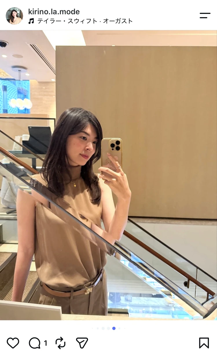 個人Instagramのフィード画像