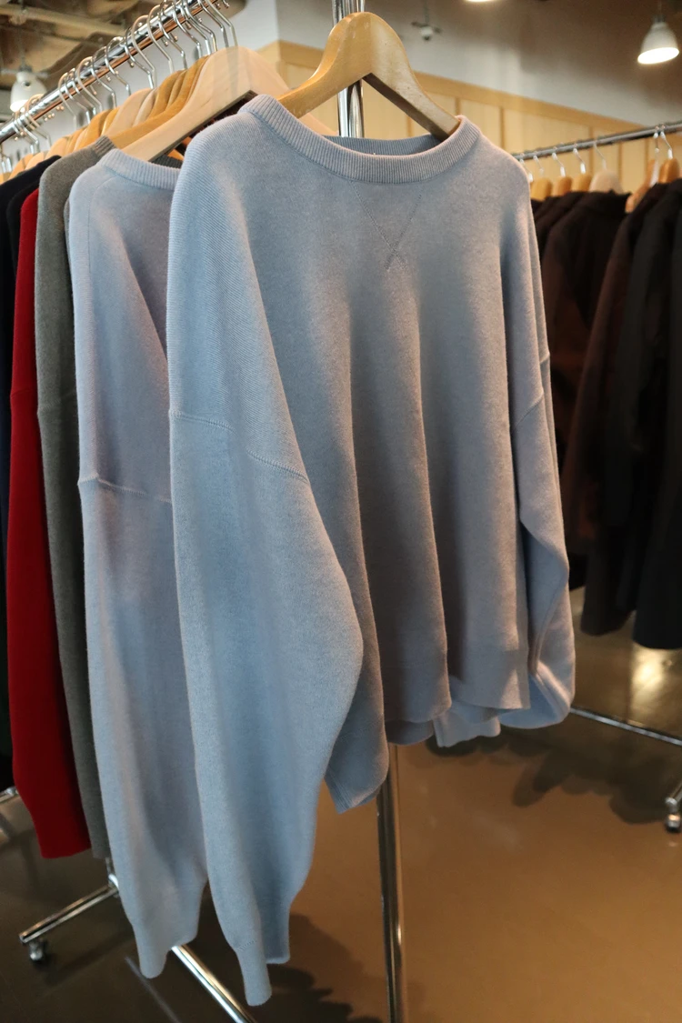 UNIQLO : C ユニクロ シー コラボ 2025 秋冬 コレクション 9月 5日 発売 スムース コットン クルーネック セーター 新色