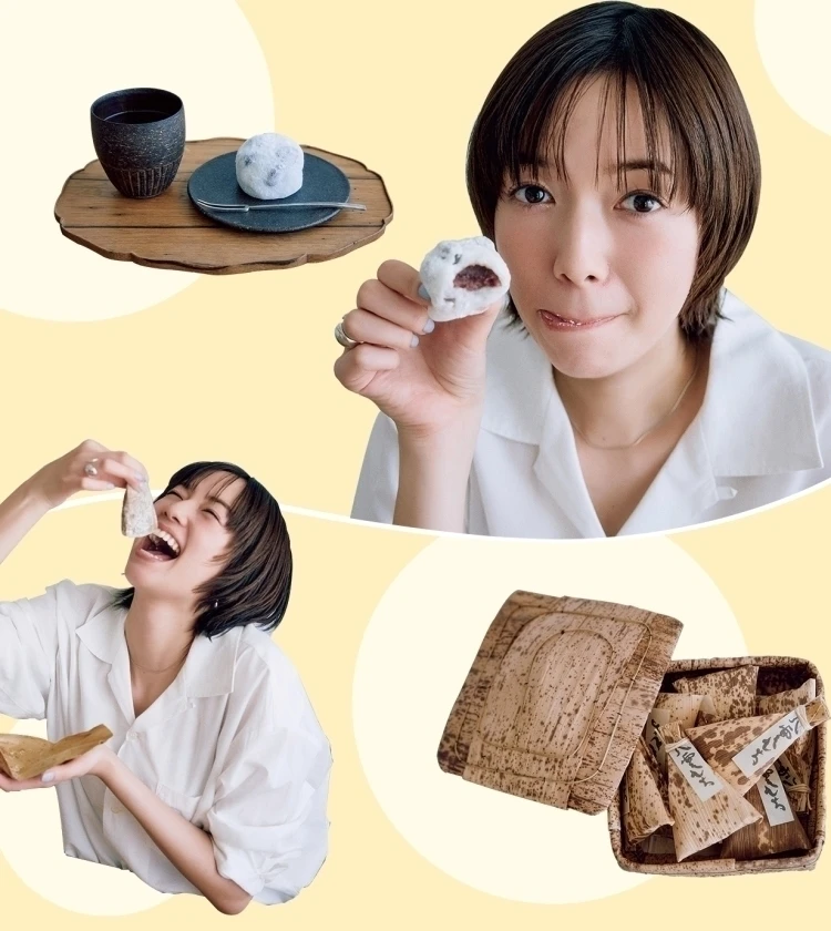 佐藤栞里が“話題の和菓子”に舌鼓！都立大学の人気店「ちもと」と「つ久し」