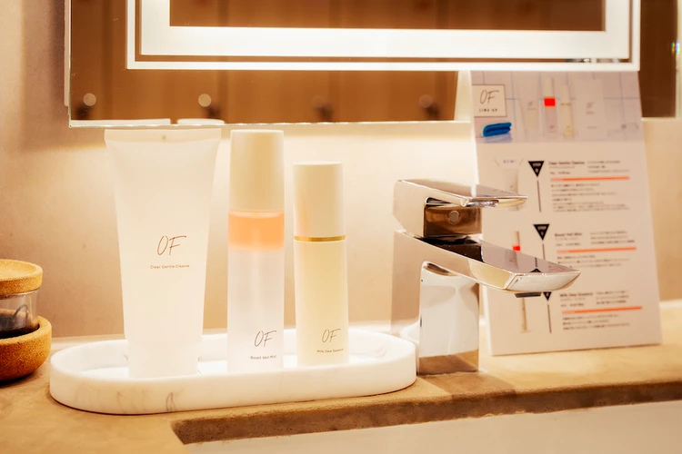 「OF×TOTOPA コラボBATH」で楽しめるOFのスキンケア